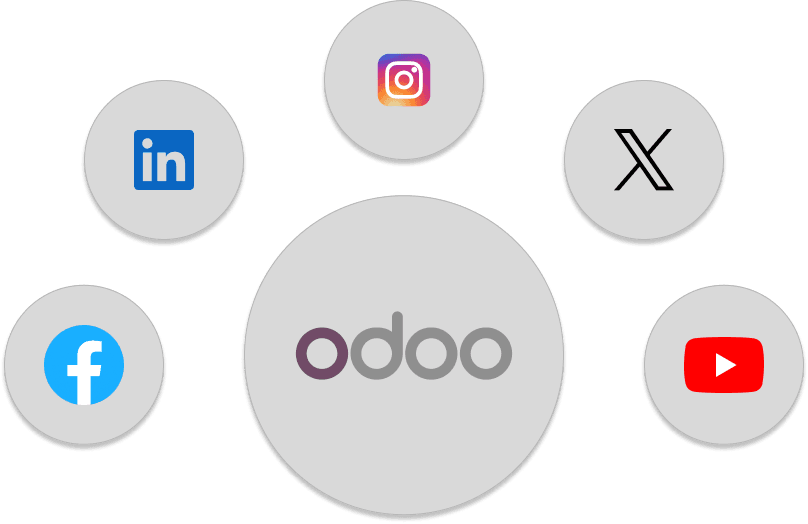 Odoo Community Plus - Redes Sociales